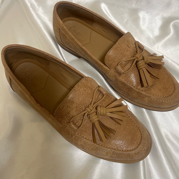 Crown Vintage Shoes - Crown Vintage Brown Tassel Loafers